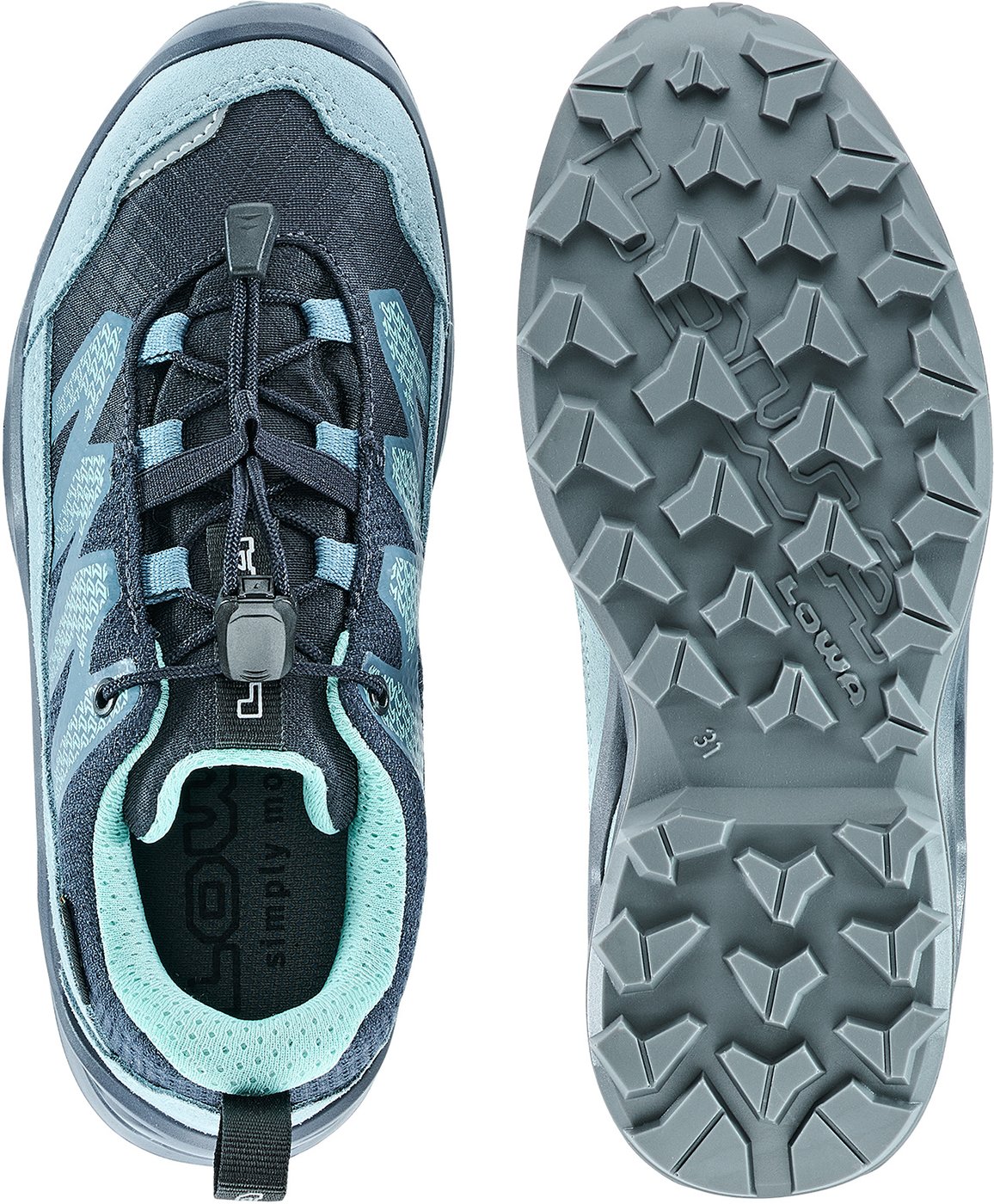 LOWA - MADDOX PRO GTX LO JR NAVY/EISBLAU – Bild 3