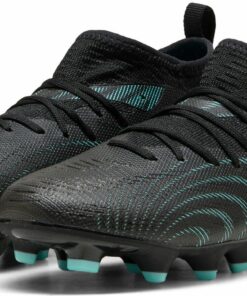 PUMA - FUTURE 9 MATCH FGAG Jr PUMA BLACK-INTENSE MINT-PUMA WHITE – Bild 4