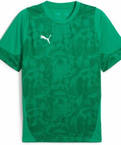 PUMA - teamCUP Training Jersey SPORT GREEN-PUMA SILVER-POWER GREEN