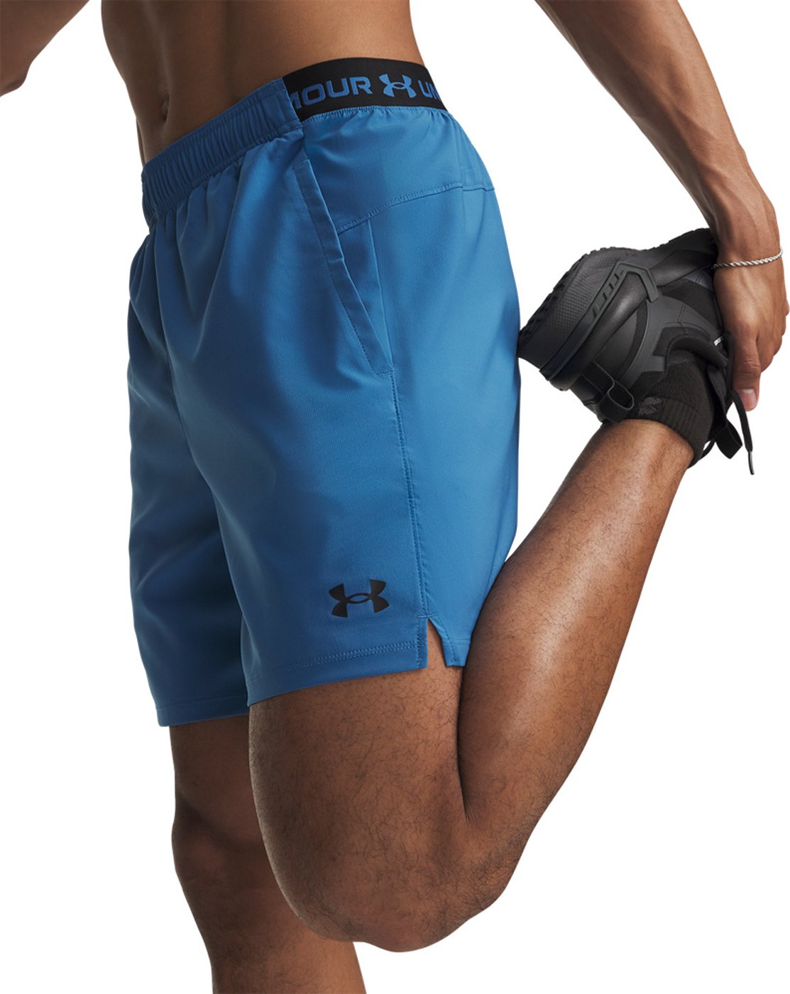 UNDER ARMOUR - UA VANISH WOVEN SHORT DC AEGEAN BLUE – Bild 4