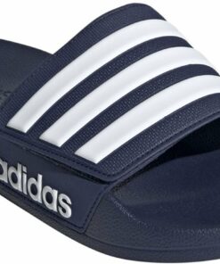 ADIDAS - ADILETTE SHOWER VELCRO DKBLUE/FTWWHT/DKBLUE – Bild 5