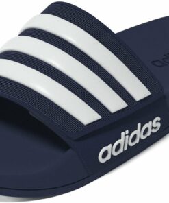 ADIDAS - ADILETTE SHOWER VELCRO DKBLUE/FTWWHT/DKBLUE – Bild 7