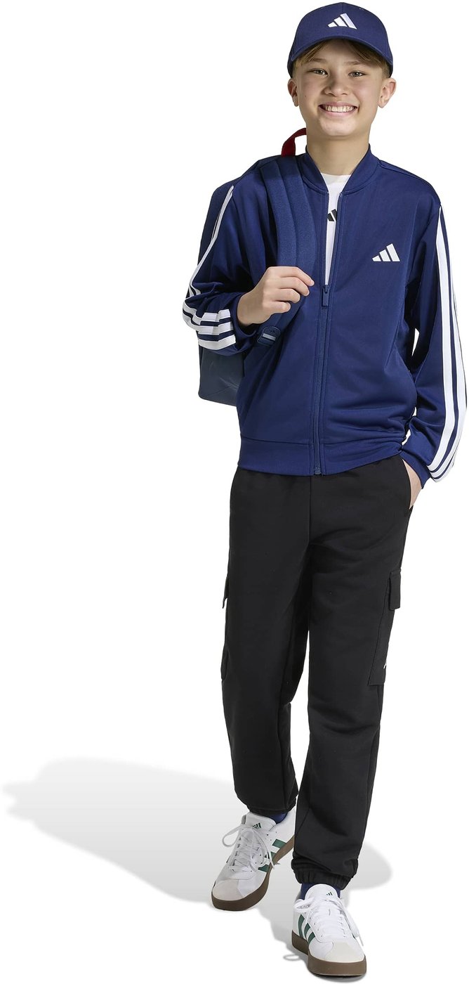 ADIDAS - J 3S FZ TR TT DKBLUE/WHITE – Bild 4