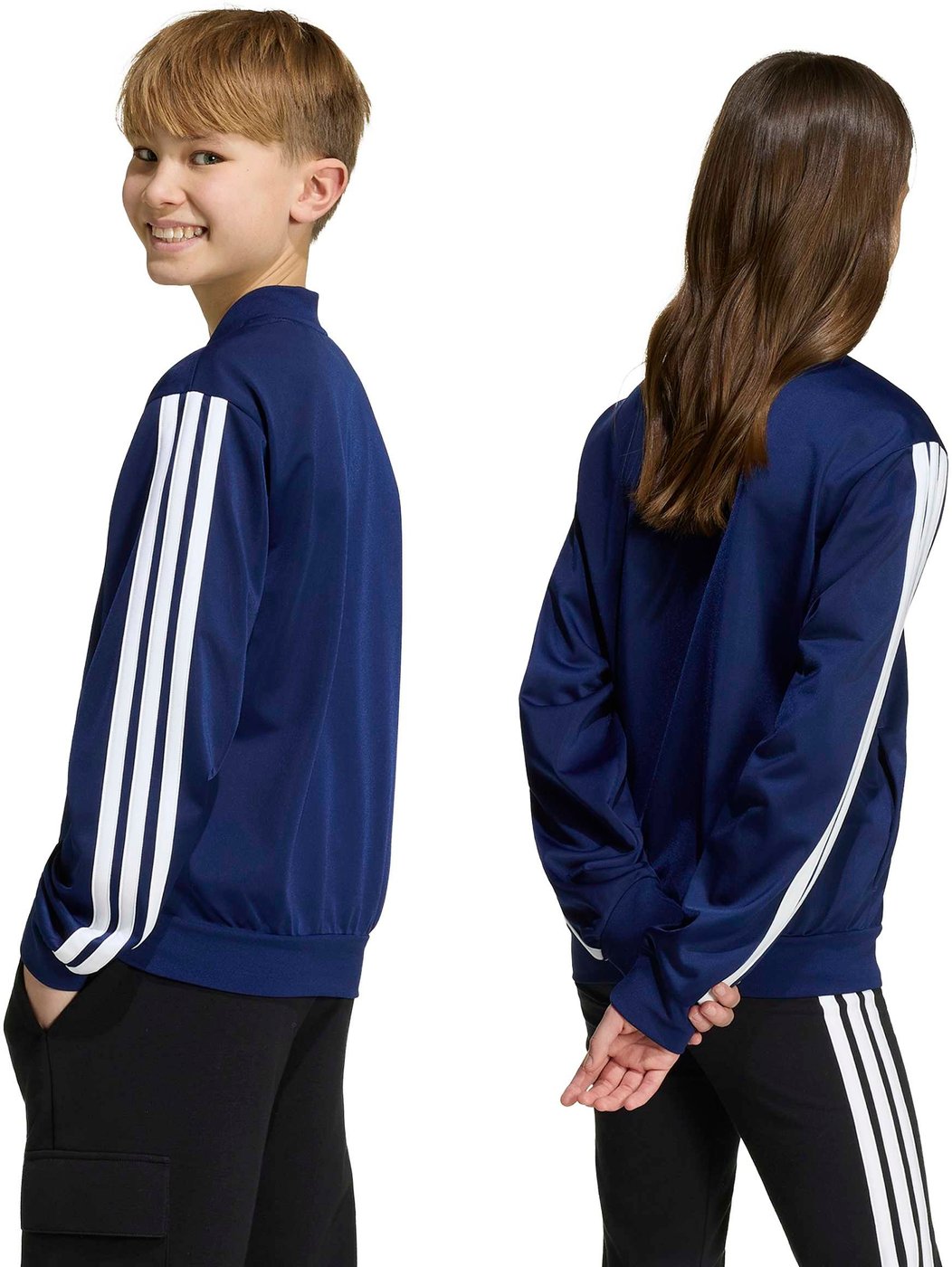 ADIDAS - J 3S FZ TR TT DKBLUE/WHITE – Bild 6