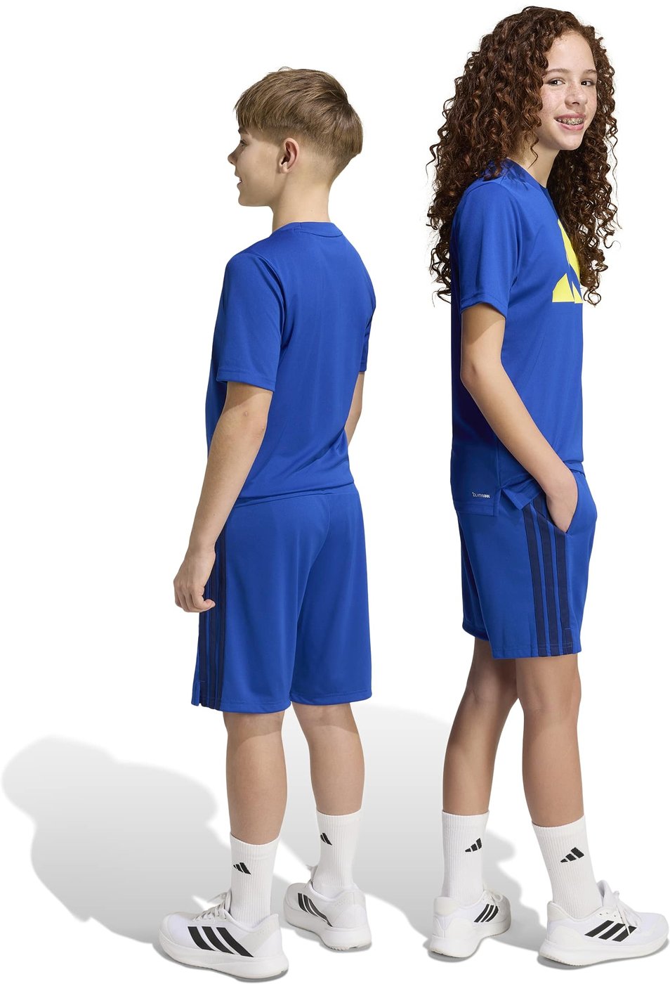 ADIDAS - J TR-ES 3S SH ROYBLU/DKBLUE – Bild 6