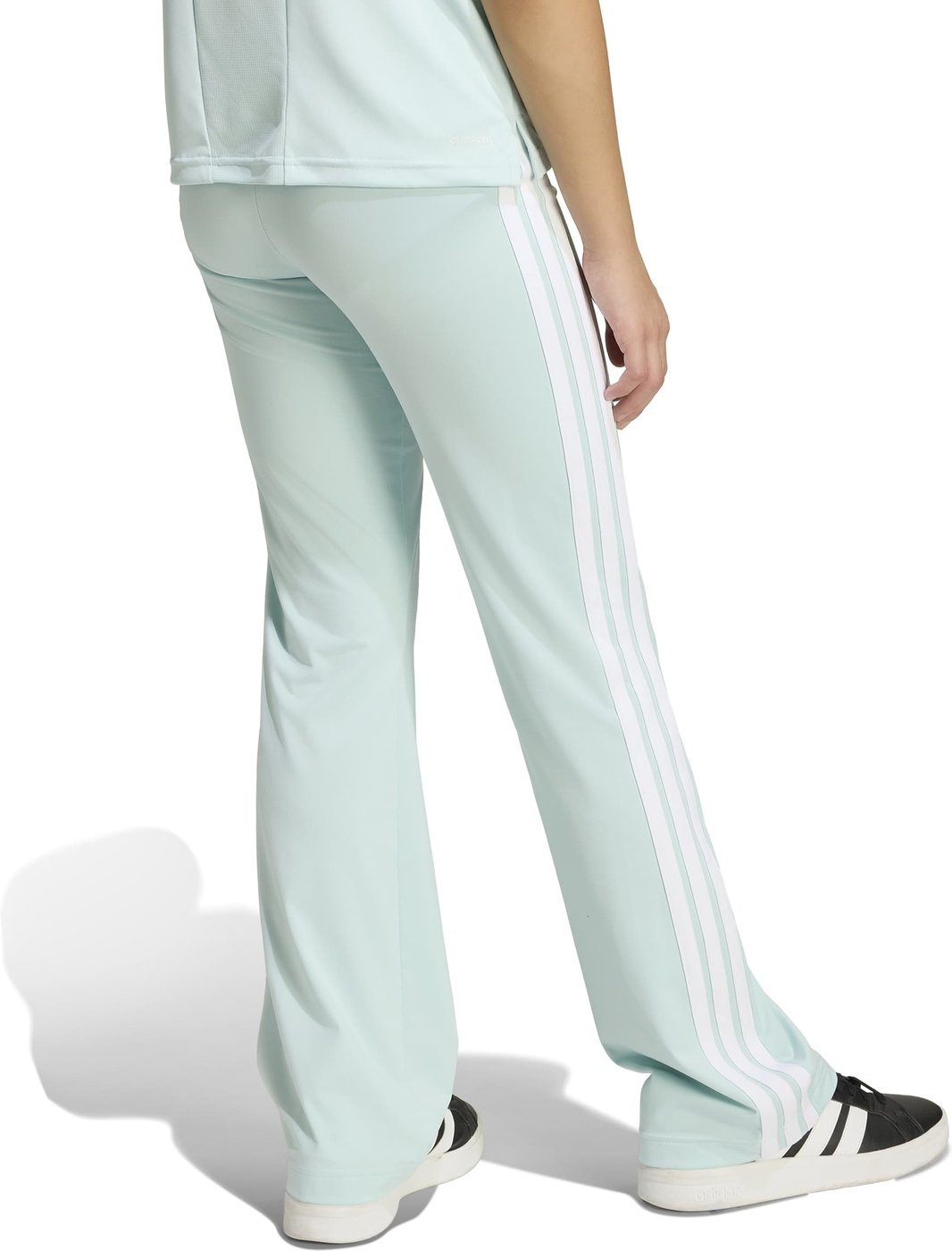 ADIDAS - JG TR-ES 3S FL HALMIN/WHITE – Bild 3