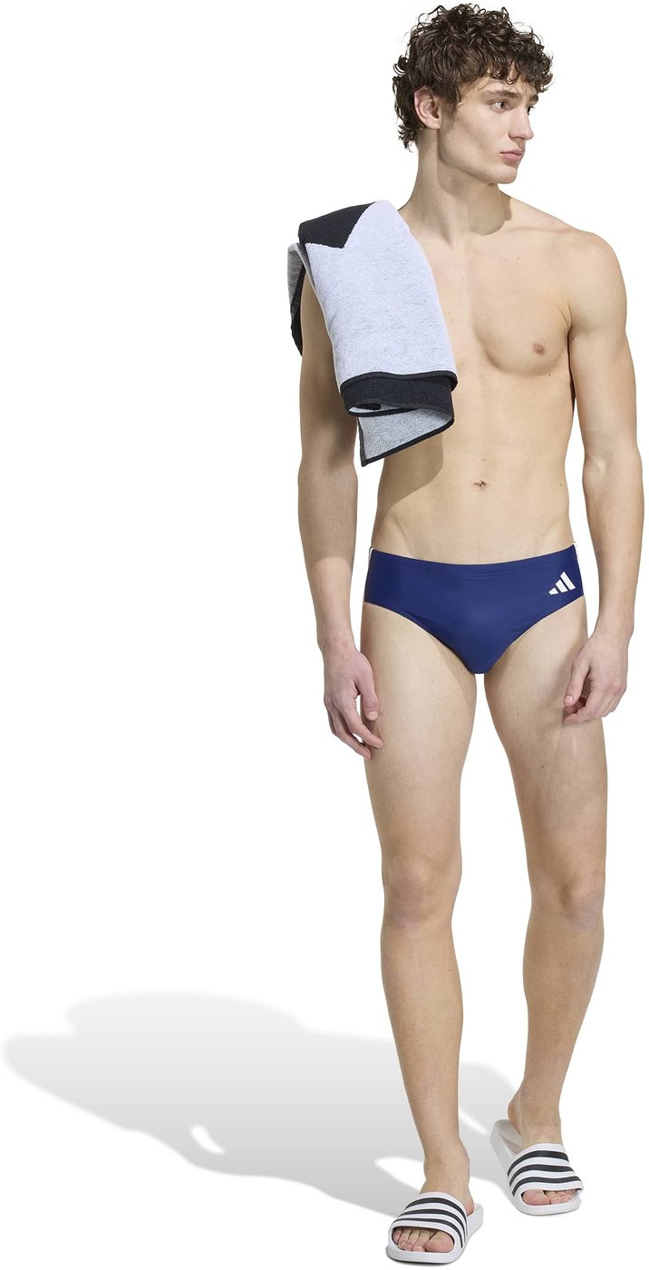 ADIDAS - 3S TRUNK DKBLUE/WHITE – Bild 4