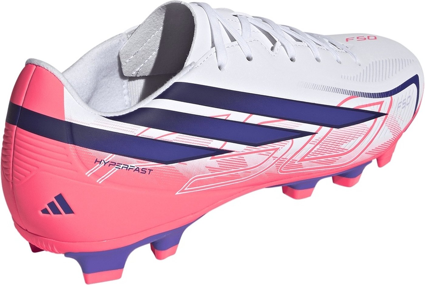 ADIDAS - F50 HYPERFAST CLUB FG/MG FTWWHT/SOLPUR/SOLTUR – Bild 7