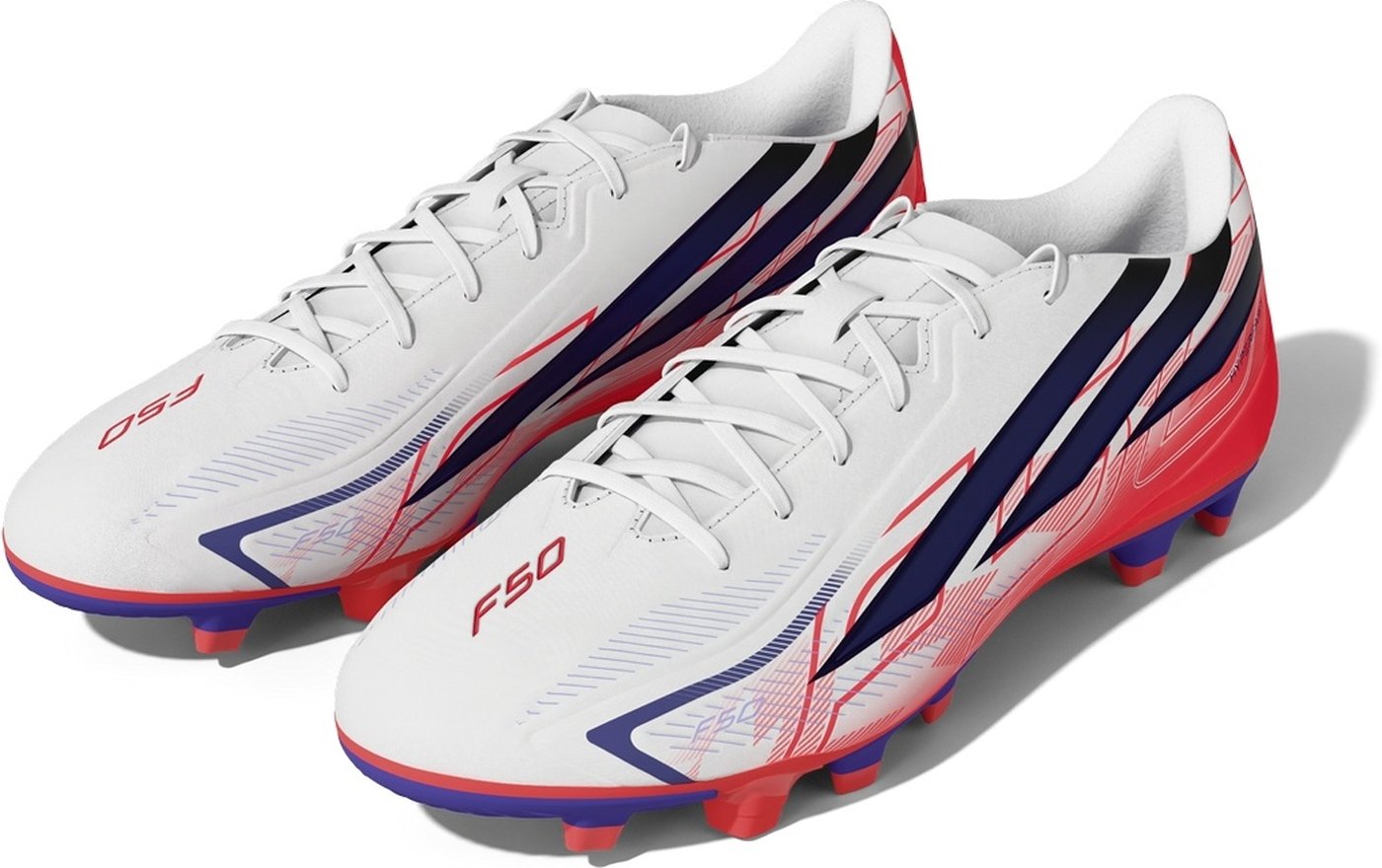 ADIDAS - F50 HYPERFAST CLUB FG/MG FTWWHT/SOLPUR/SOLTUR – Bild 8