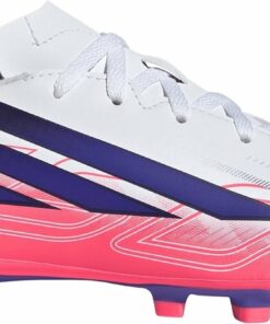 ADIDAS - F50 HYPERFAST CLUB FG/MG J FTWWHT/SOLPUR/SOLTUR