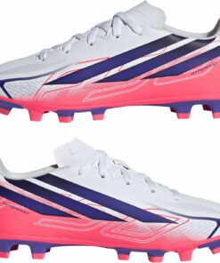 ADIDAS - F50 HYPERFAST CLUB FG/MG J FTWWHT/SOLPUR/SOLTUR – Bild 4