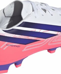ADIDAS - F50 HYPERFAST CLUB FG/MG J FTWWHT/SOLPUR/SOLTUR – Bild 7
