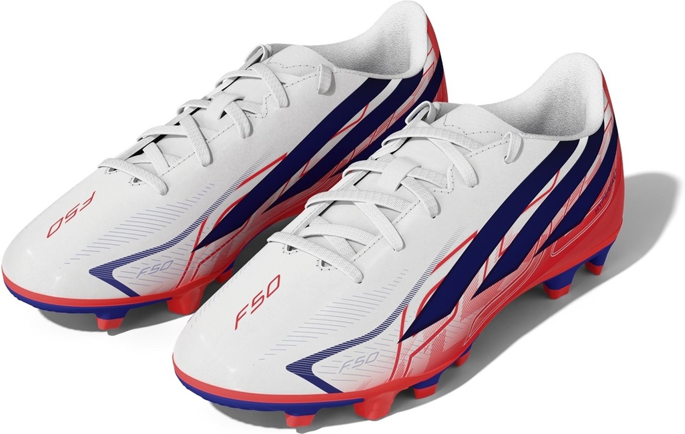 ADIDAS - F50 HYPERFAST CLUB FG/MG J FTWWHT/SOLPUR/SOLTUR – Bild 8
