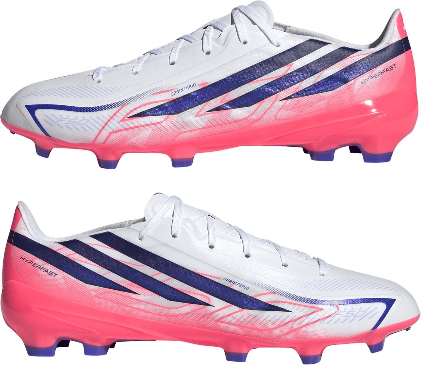 ADIDAS - F50 HYPERFAST LEAGUE FG FTWWHT/SOLPUR/SOLTUR – Bild 4