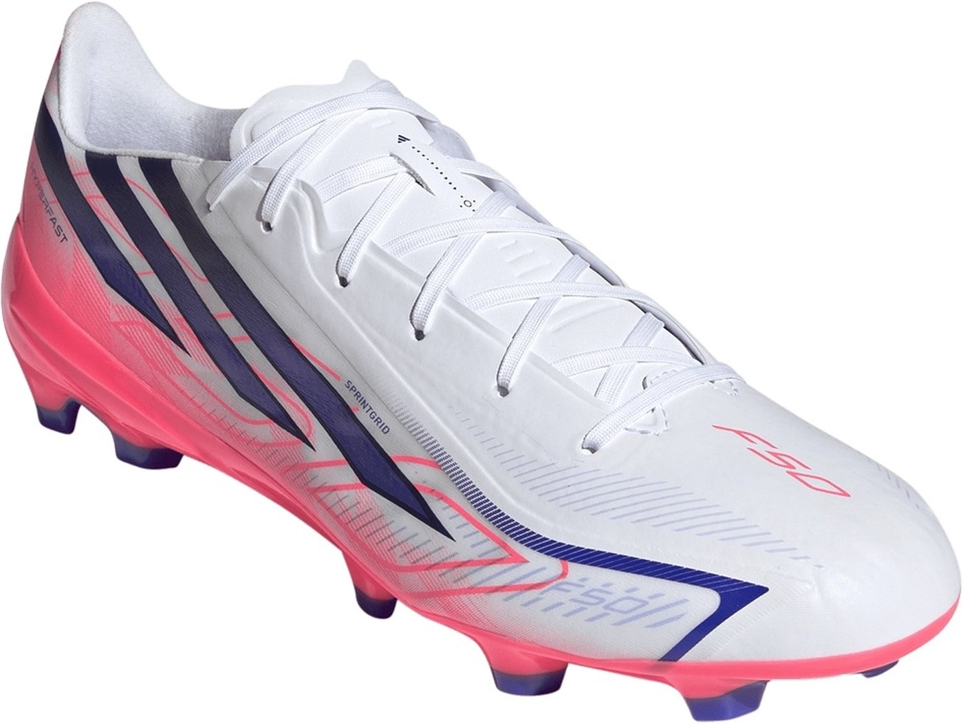ADIDAS - F50 HYPERFAST LEAGUE FG FTWWHT/SOLPUR/SOLTUR – Bild 6