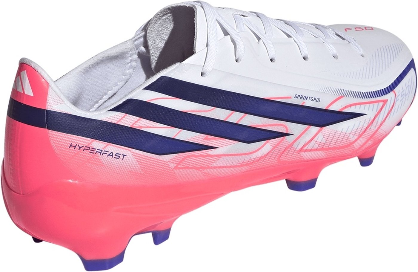 ADIDAS - F50 HYPERFAST LEAGUE FG FTWWHT/SOLPUR/SOLTUR – Bild 7