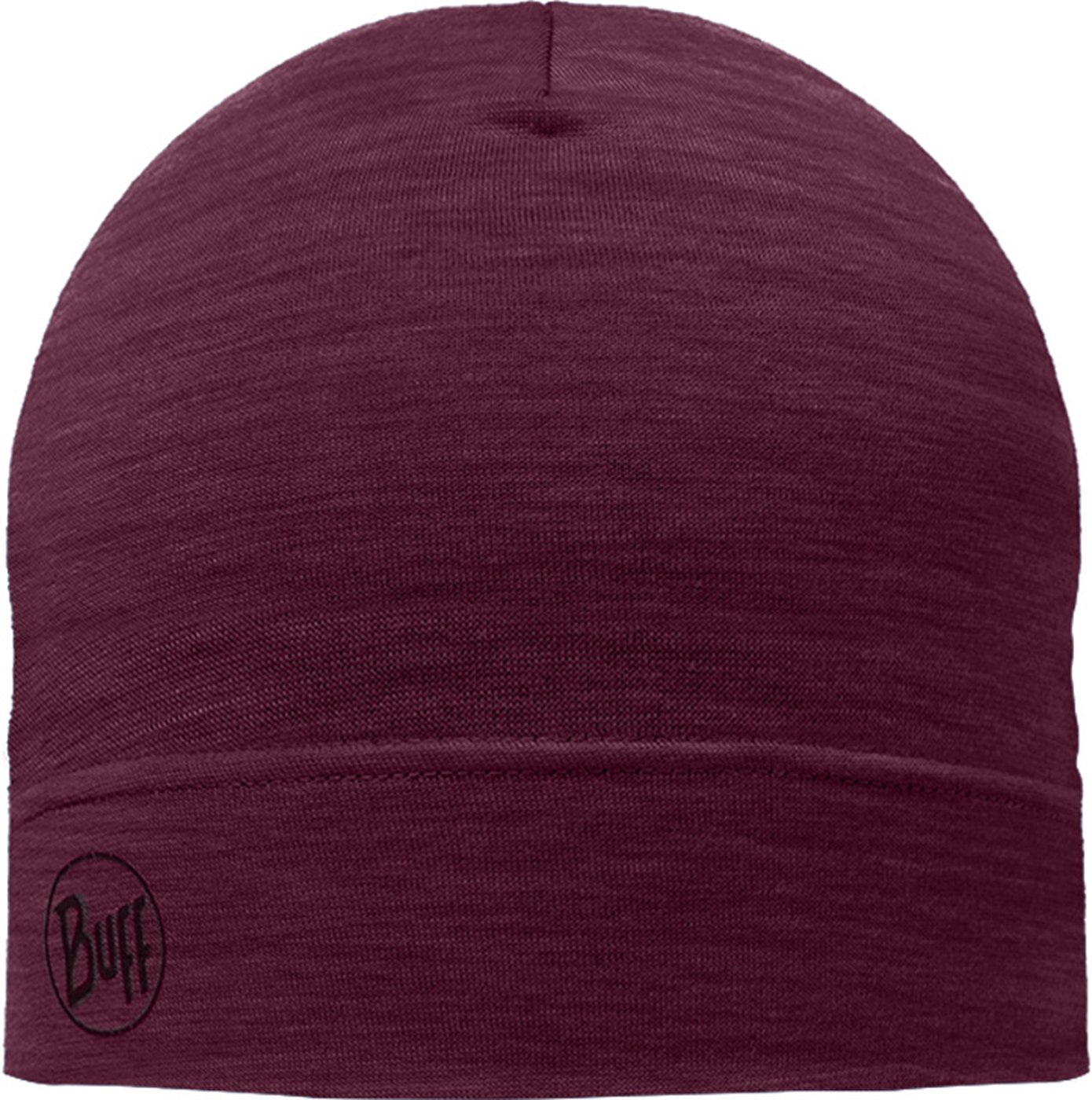 BUFF - Merino Lightweight Beanie SOLID GARNET – Bild 4
