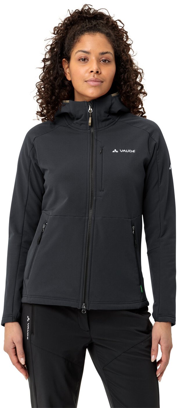 VAUDE - Wo Elope Stormfleece Hoody PHANTOM BLACK – Bild 3