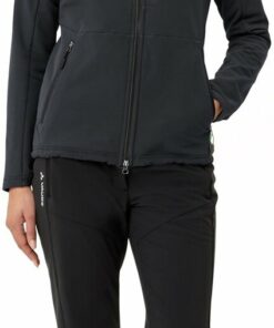 VAUDE - Wo Elope Stormfleece Hoody PHANTOM BLACK – Bild 5