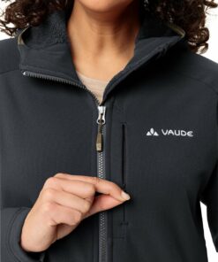 VAUDE - Wo Elope Stormfleece Hoody PHANTOM BLACK – Bild 7
