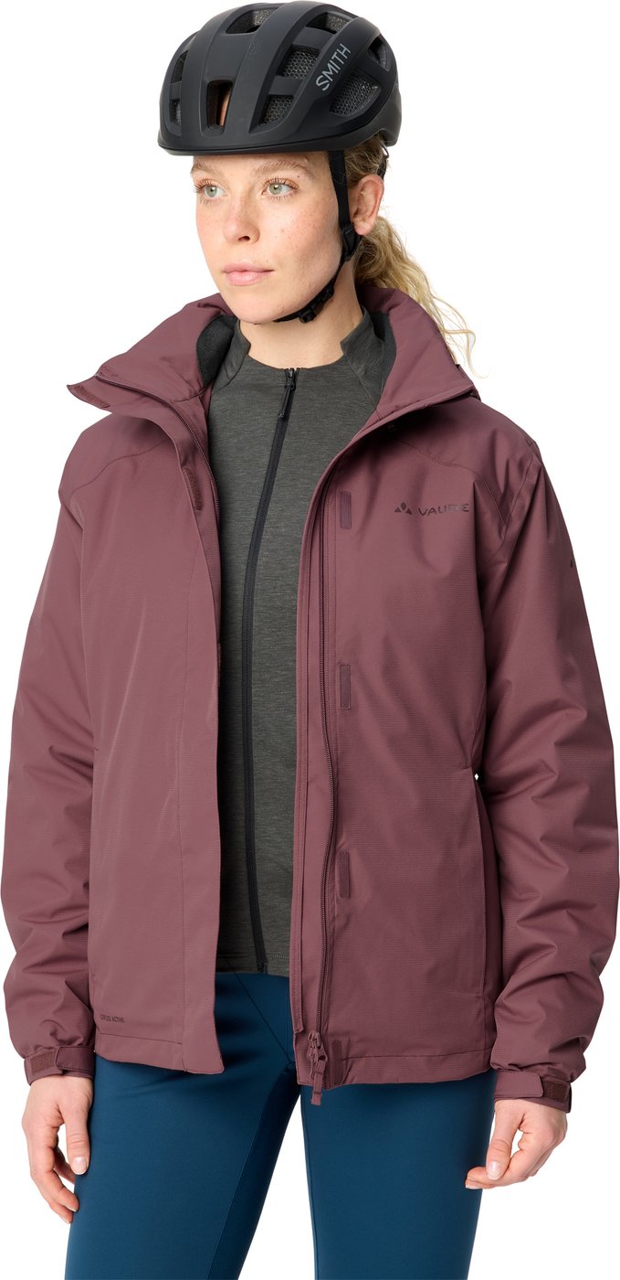VAUDE - Wo Escape Bike Warm Jacket RUBY DUSK – Bild 5