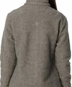VAUDE - Wo Skomer Winter Fleece Jacket LINEN – Bild 4