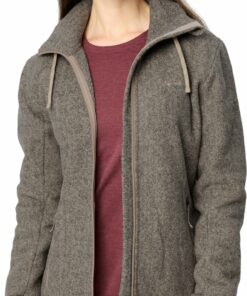 VAUDE - Wo Skomer Winter Fleece Jacket LINEN – Bild 5