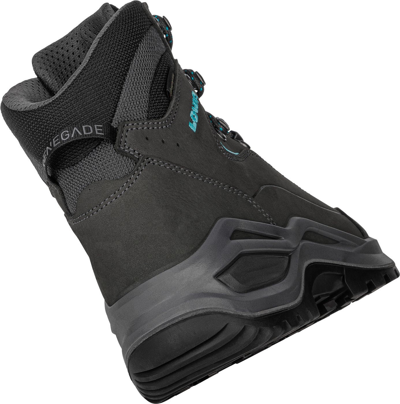 LOWA - RENEGADE EVO GTX MID Ws W ASPHALT/TÜRKIS – Bild 2
