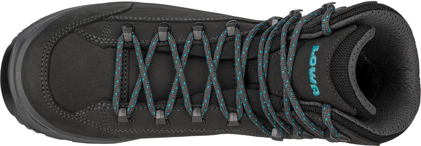 LOWA - RENEGADE EVO GTX MID Ws W ASPHALT/TÜRKIS – Bild 3